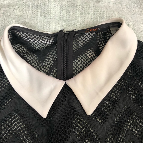 Crochet with slip dress. - Picture 9 of 10